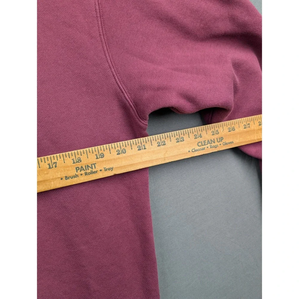 Adidas x Peloton Mens Crewneck Sweatshirt Maroon Graphic Pullover Medium
